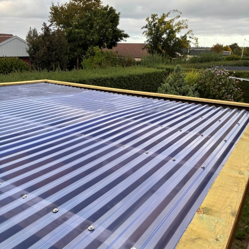 Specialbygget løsning i træ udført af tømrer i Børkop