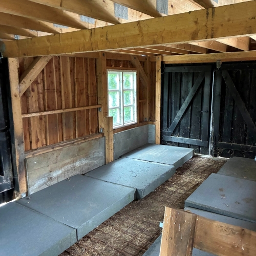 Trækonstruktion bygget af tømrer